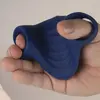 Vibrator rocks off PALM BLUE — flexible waterproof Photo 5