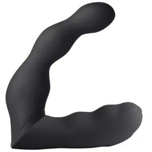 Prostate Massager ROCKS-OFF Silicone Black