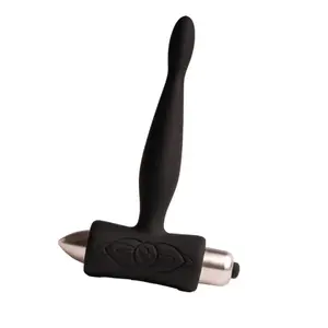Anal Vibrator ROCKS-OFF Silicone Black