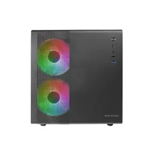 Mini Tower PC Mars Gaming MC-400 White 2x 120mm Front Fans