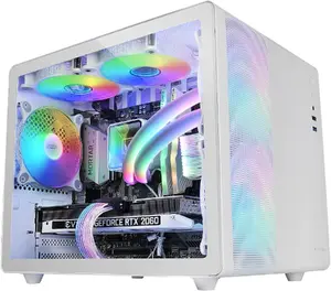 Datora korpuss Mars Gaming MC-400 Mini Tower White