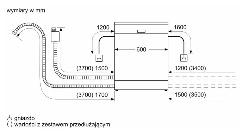 Bosch SMS4EVI04E trauku mazgājamā mašīna — 13 komplekti Photo 2