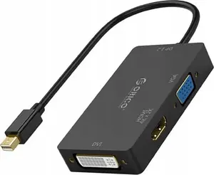 ORICO Adapter mini DisplayPort to HDMI, VGA, DVI (model XD-MDFHDV4-BK-BP)