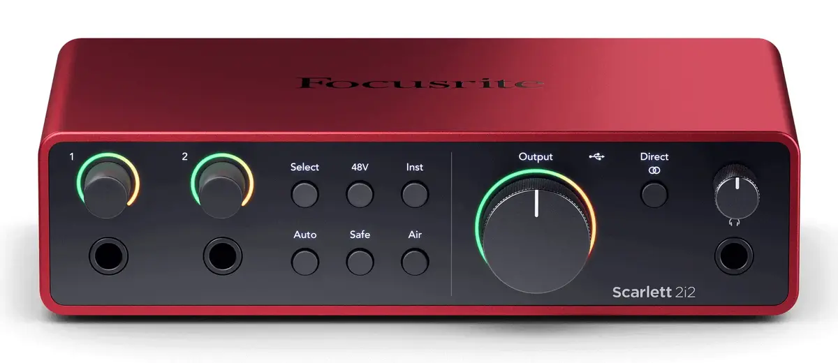 Focusrite Scarlett 2i2 4‑го поколения аудиоинтерфейс Photo 5