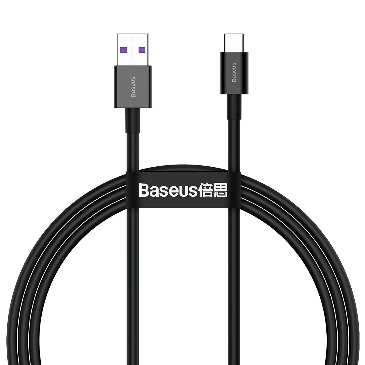 USB Cable Baseus CABLE USB TO USB-C 1M BLACK CATYS-01 Photo 2