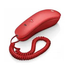 Проводной стационарный телефон Motorola CT50 Красный — настольный телефон с базовыми функциями вызова