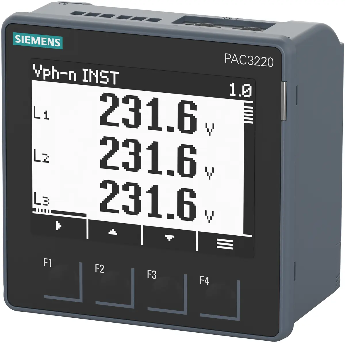 Siemens SENTRON 7KM PAC3220 elektroenerģijas skaitītājs