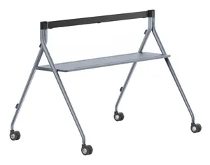 Stand for 75" screens Yealink MB-FS-P750T, floor placement, grey/black, supports up to 75" displays