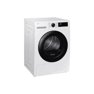 Tumble Dryer Samsung DV90DG52A0AELE 9 kg White Heat Pump