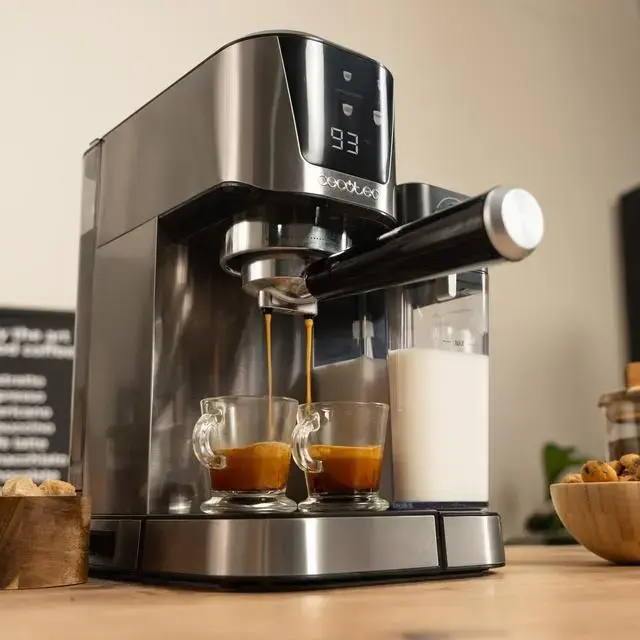 CECOTEC Power Espresso 20 Cream pusautomātiskais kafijas automāts Photo 5