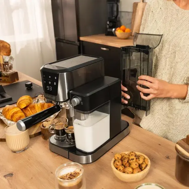 CECOTEC Power Espresso 20 Cream pusautomātiskais kafijas automāts Photo 6