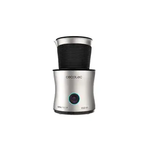 Milk frother/warmer CECOTEC 01518 — Automatic, 650 W, stainless steel bowl, silver