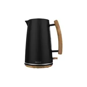 Electric kettle Cecotec 1.7L 2200W Black Woody