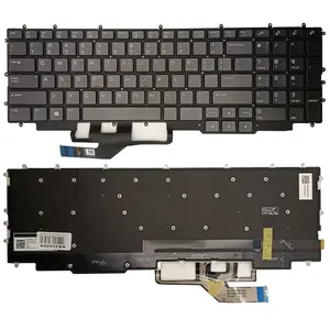 Laptop keyboard Dell G7 17 7700 backlit US layout - replacement keyboard for Dell G7 17-inch 7700 series