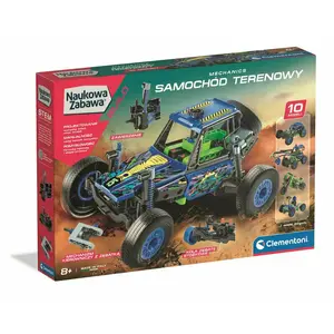Clementoni Creative Kit Mechanic's Laboratory Off-Road Vehicle 50918 — educational construction set