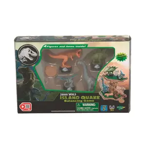 Board Game Epoch Jurassic World Island Quake — Family tabletop game, model 07511