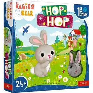 Настольная игра TREFL GAME Hop Hop! Babies and Mi 02435 — семейная игра для детей