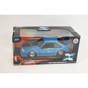 SIMBA JADA F_F Ford Mustang GT 1989 модель автомобиля масштаб 1:24 из металла