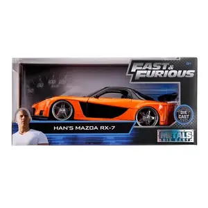 Модель автомобиля из металла SIMBA Mazda RX-7 масштаб 1:24 (JADA F_F 30732 98208)