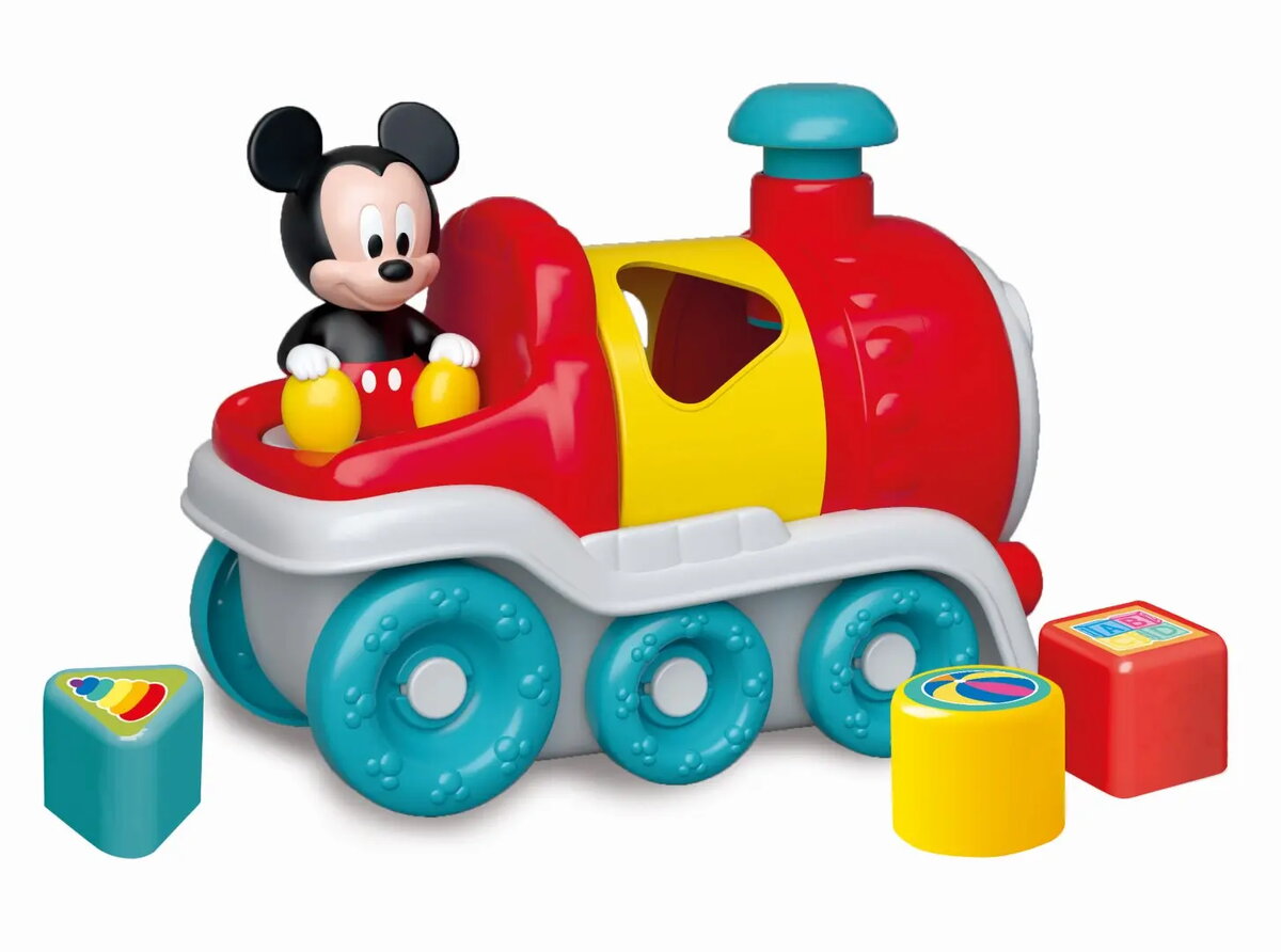 Clementoni Baby Mickey Šķirotājs-vilciens 17900