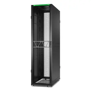 APC NetShelter SX Gen 2 Server Rack 48U Freestanding Black with Sides and Key Lock AR3307B2