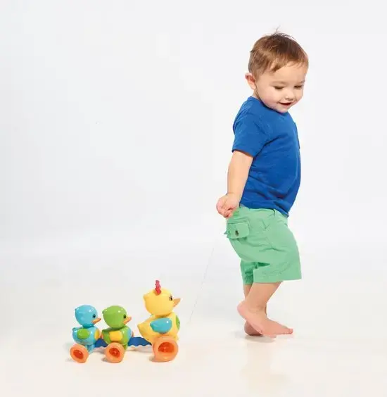 TOMY Toomies Quack Along Ducks 54061 Pull Toy Photo 5