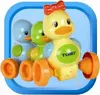 TOMY Toomies Quack Along Ducks 54061 Pull Toy Photo 6
