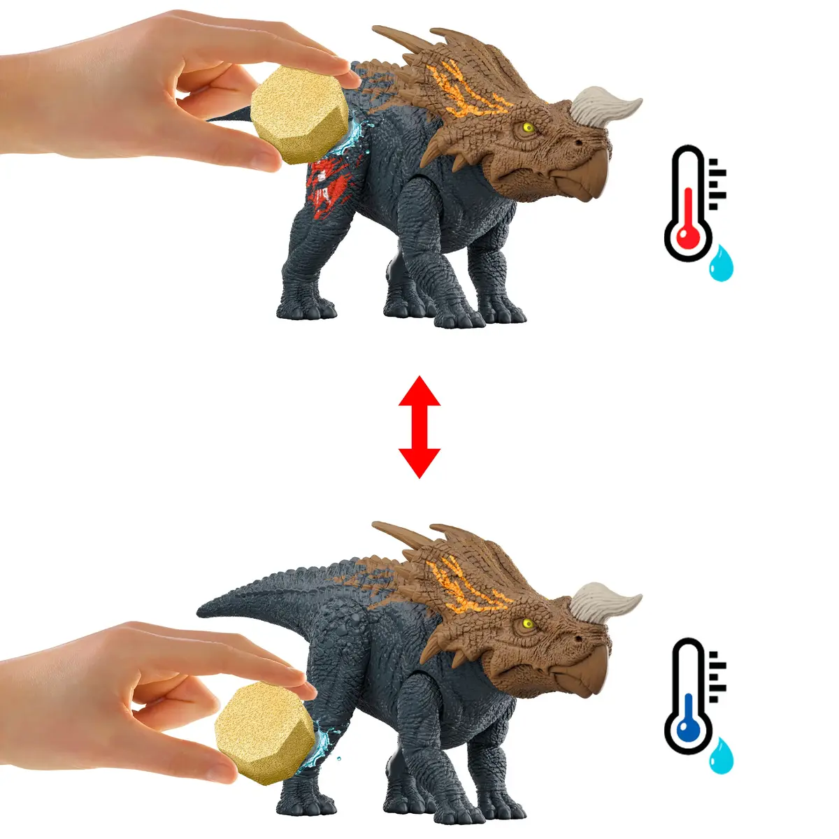 MATTEL Jurassic World Dino Reveal 2 komplekts Photo 4