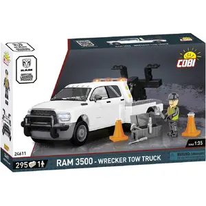 Cobi Wrecker Tow Truck RAM 3500 konstruktors COBI-24611 — evakuatora modelis no ķieģelīšiem