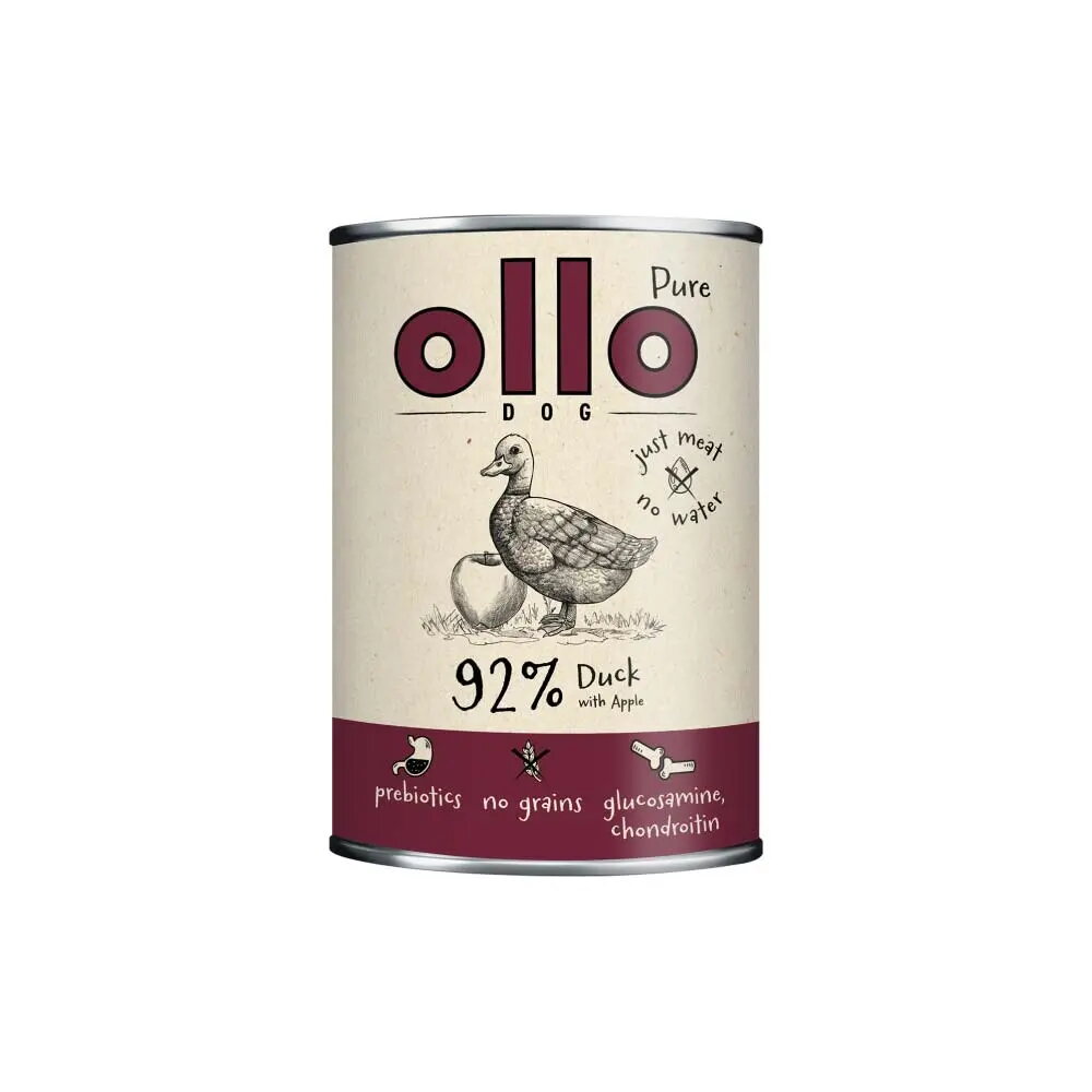 Mitrs suņu barība OLLO Pure Duck