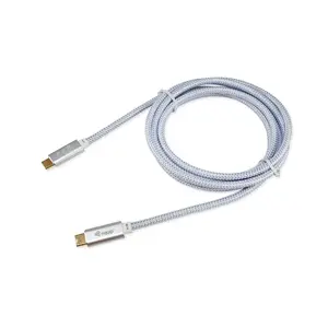 USB-C to USB-C cable EQUIP 3.0 m — USB 3.2 Gen 2, 10 Gbps, PD 100W, 4K/60Hz, white