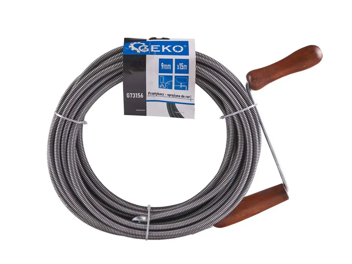 Трос для прочистки GEKO G73156 9 мм 15 м Photo 2