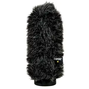 Microphone Windshield RØDE WS7 — Replacement foam and furry cover for broadcast and field recording microphones