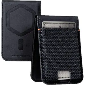 Phone Wallet Case Urban Armor Gear Metropolis Magnetic with Stand Function Kevlar Black