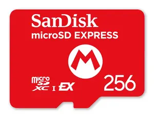 MicroSDXC Memory Card Nintendo SanDisk 256 GB Express 880 MB/s