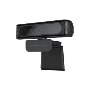Webcam CONCEPTRONIC AMDIS09B 1080p Full HD, 2 MP, USB 2.0, Windows Hello face recognition, black