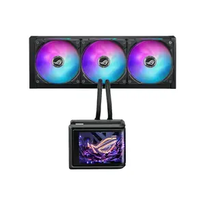 All-in-one liquid cooler ASUS ROG Ryuo IV SLC 360 ARGB — 120 mm fans, 360 mm radiator, black
