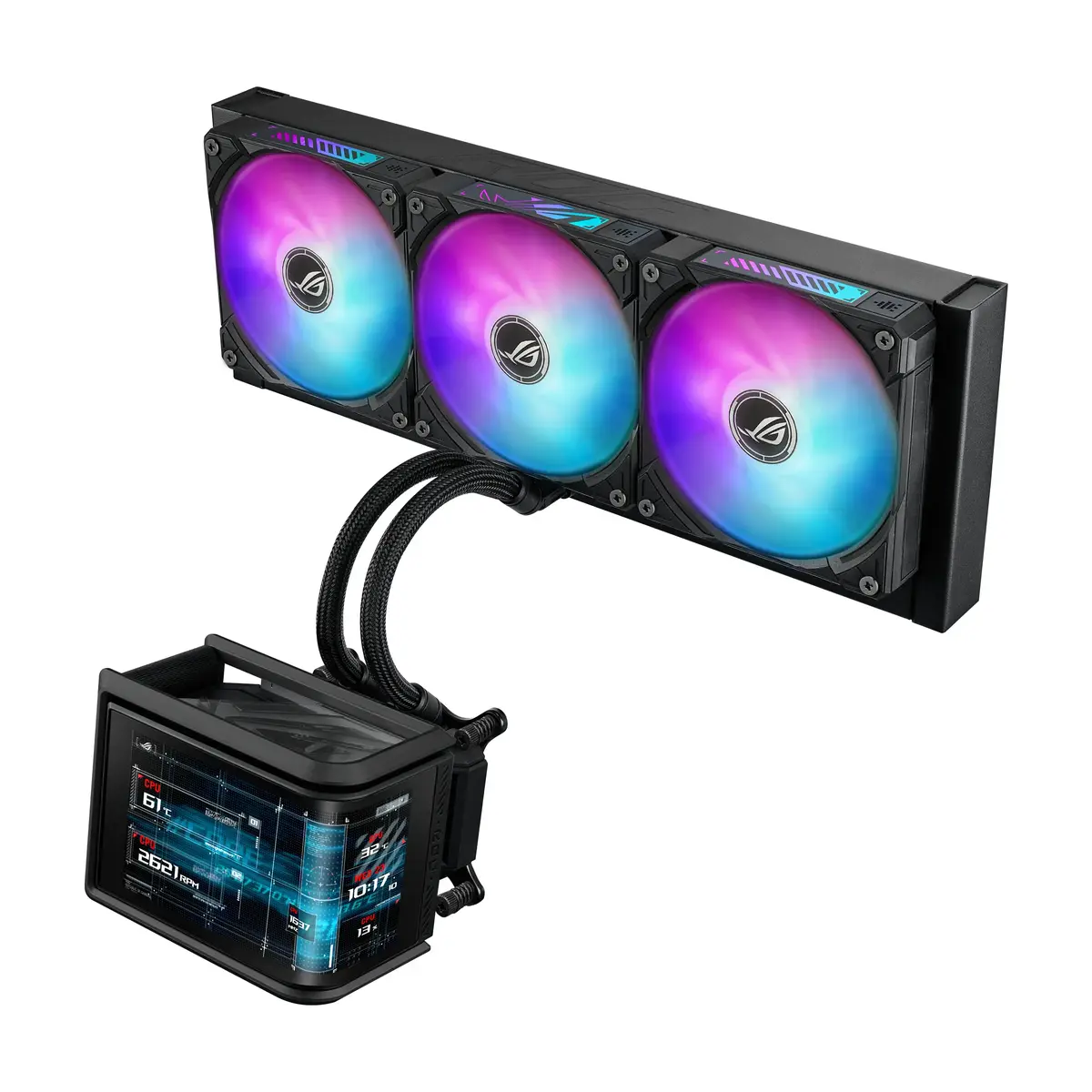 ASUS ROG Ryuo IV SLC 360 ARGB šķidruma dzesētājs Photo 8