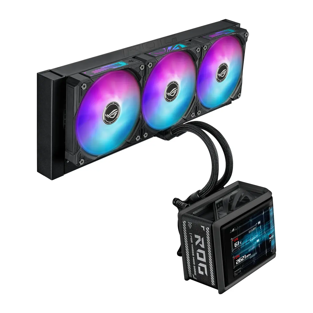 ASUS ROG Ryuo IV SLC 360 ARGB šķidruma dzesētājs Photo 12