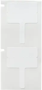 Label flags Brady Polypropylene Labelflags M6-1-425-FT – polypropylene, durable weather-resistant marker flags
