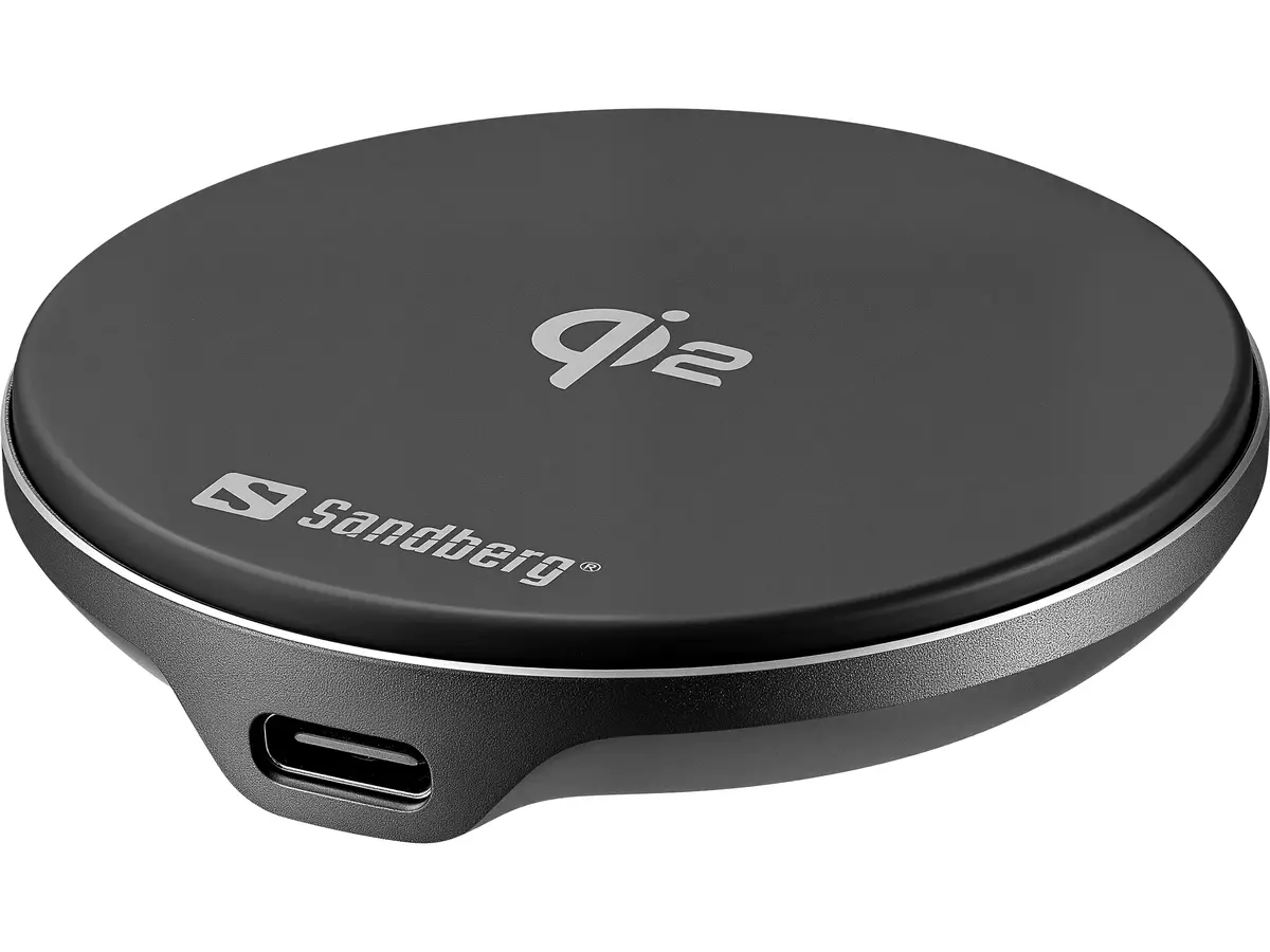 Sandberg Bezvadu lādētājs Magnet Qi2 15W