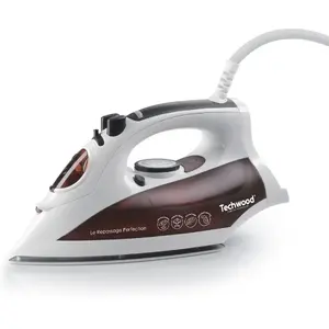 Tvaika gludeklis Techwood TFV-2408C 2400 W, nepielīmējoša soleplate