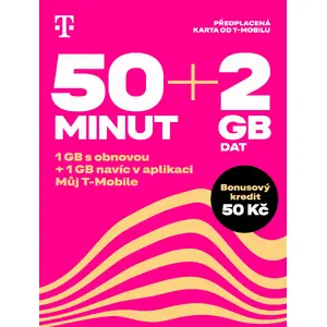 SIM karte T‑MOBILE Twist 50 min 2 GB datu (MPN 700665)