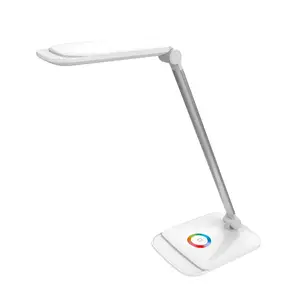 Galda LED lampa Fellowes PLADLL60BL 18W regulējama pieskāriena vadība USB baltā