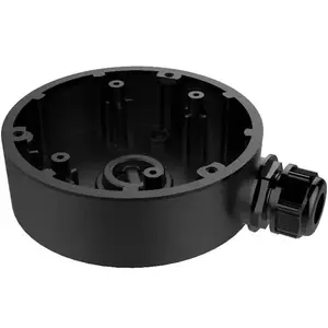 Junction box Hikvision DS-1280ZJ-PT6 Black Weatherproof IP66 for CCTV camera mounting