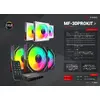 Mars Gaming MF3DPROKITW 120mm ARGB fan kit Photo 5