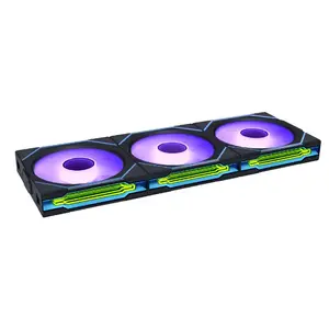 Система водяного охлаждения All-in-one Lian Li Uni Fan SL-INF WIRELESS 120, 120 мм, 2200 об/мин, FDB, 12 В, чёрный