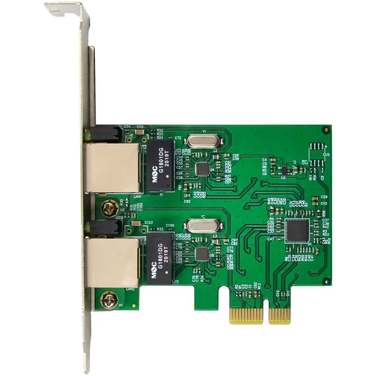 InLine 51128K Dual Gigabit PCIe Network Card Photo 5