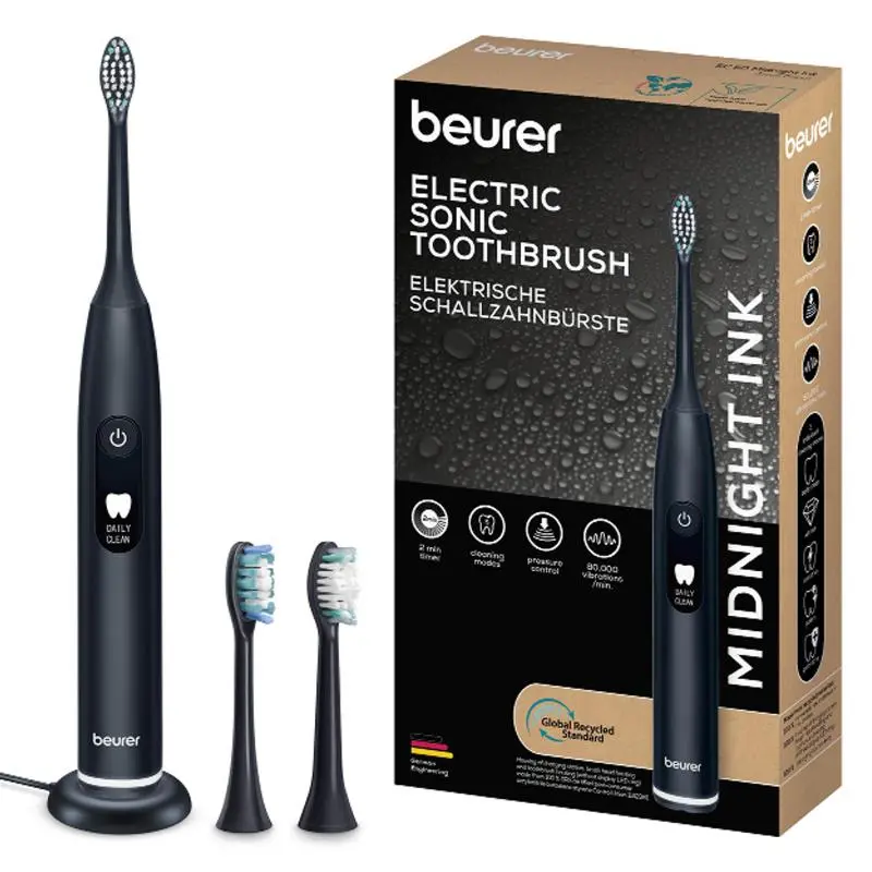 Elektriskā skaņas zobu birste Beurer Midnight