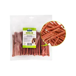 Лакомство для собак PETITTO Soft rabbit fingers — мягкие жевательные палочки со вкусом кролика, 500 г, для дрессировки, для взрослых, без сои, без глютена